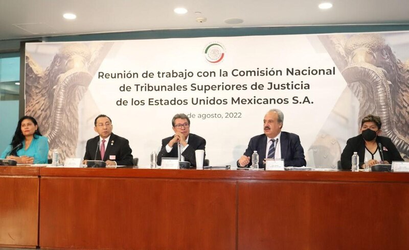 Reunión de trabajo con la Comisión Nacional de Tribunales Superiores de Justicia de los Estados Unidos Mexicanos S.A.