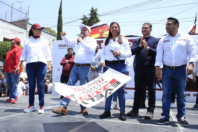 Candidatos de Morena en Iztapalapa cierran campaña rumbo al 6 de junio