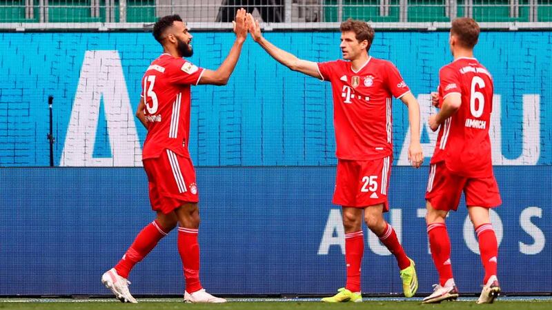 El Bayern de Múnich celebra su victoria en la Bundesliga