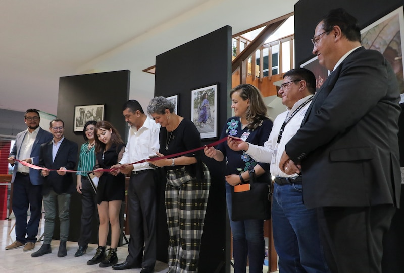 Inauguración de la exposición fotográfica "Rostros de México"