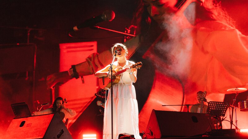 Concierto de la cantante Rosalía en Madrid