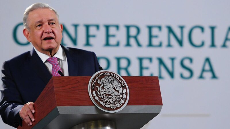 El presidente Andrés Manuel López Obrador ofrece una conferencia de prensa