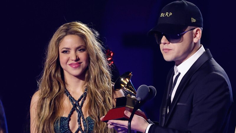Shakira y Bizarrap ganan el Grammy a Mejor Canción Urbana