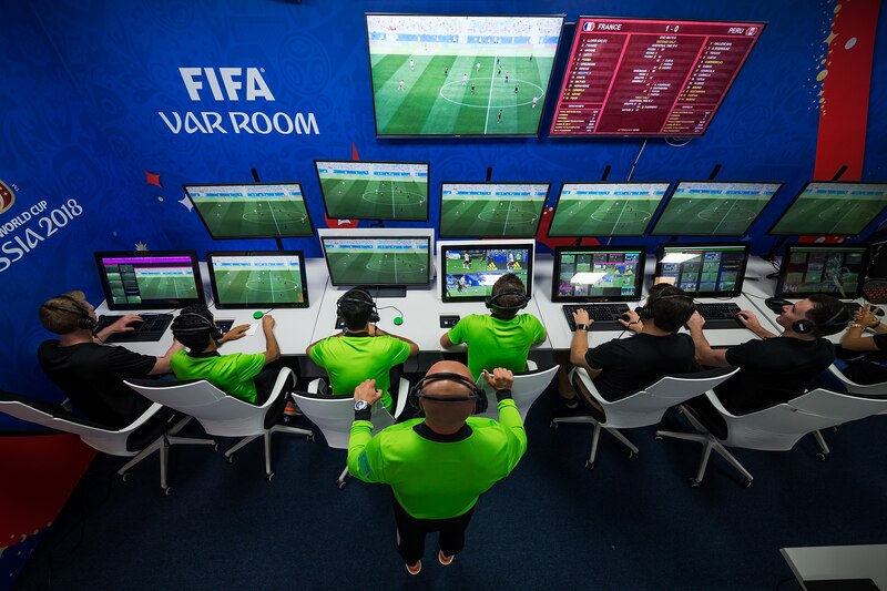 El VAR en el Mundial de Rusia 2018
