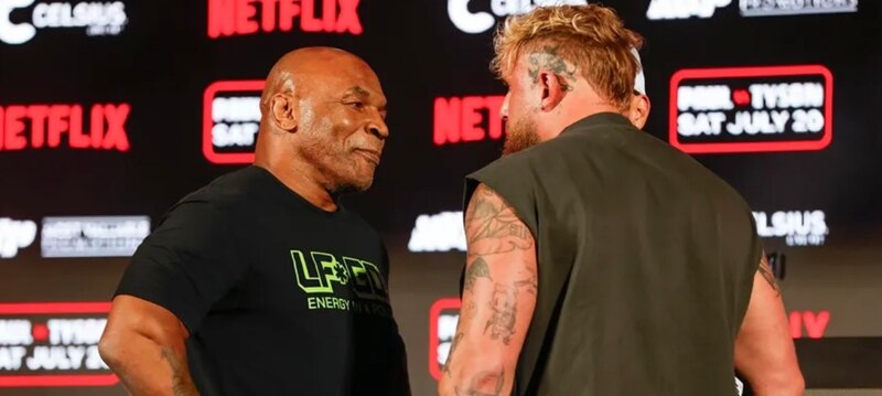 Cara a cara: Mike Tyson y Logan Paul se enfrentan en una conferencia de prensa