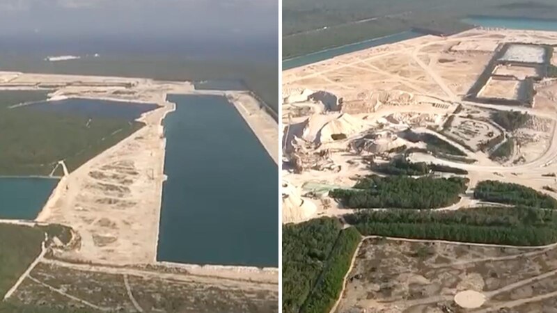 Construcción del nuevo canal de Panamá
