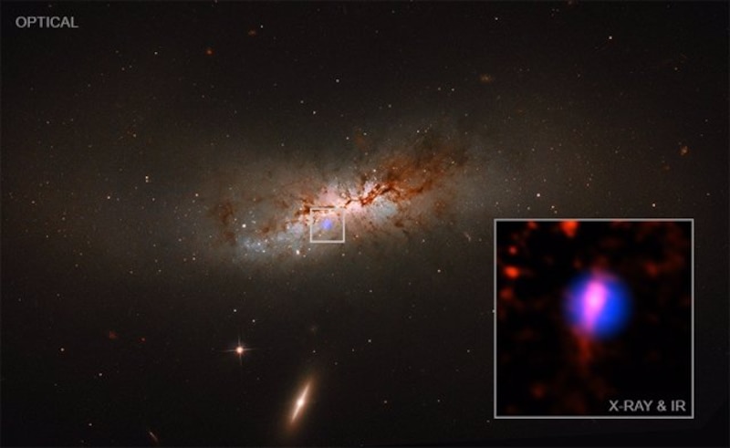 La galaxia M87 y su agujero negro supermasivo