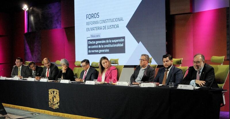 Foro sobre la Reforma Constitucional en Materia de Justicia