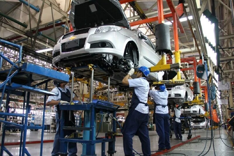 Línea de montaje de automóviles