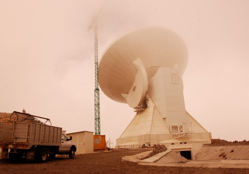 Radiotelescopio ALMA en el desierto de Atacama