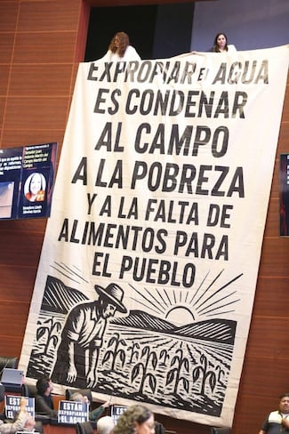 Aprueba Senado en “fast track” Ley de Aguas; “se criminaliza al campo”: oposición
