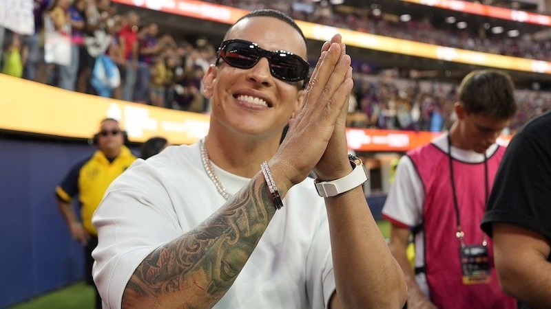 Daddy Yankee en el Camp Nou