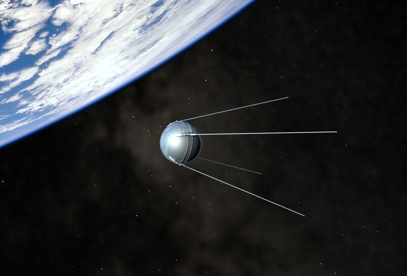 El Sputnik, el primer satélite artificial de la Tierra