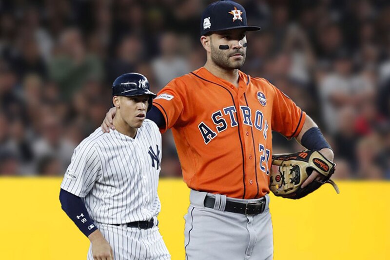 José Altuve y Aaron Judge, dos de los mejores jugadores de béisbol del mundo, se enfrentan en la Serie Mundial.