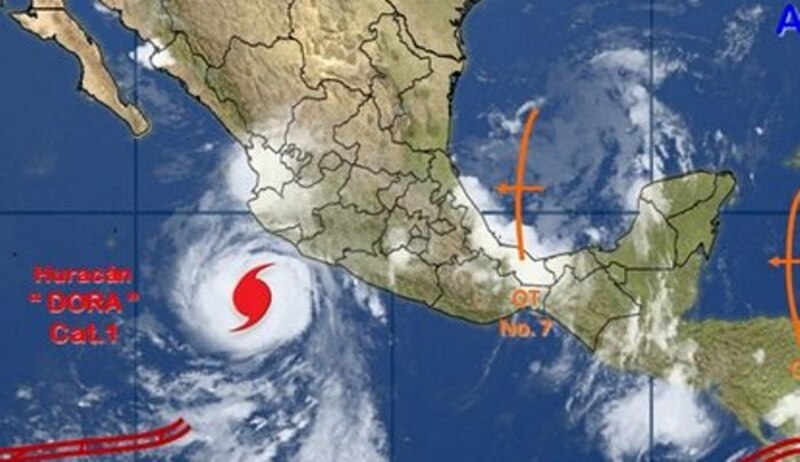 Huracán "DORA" categoría 1