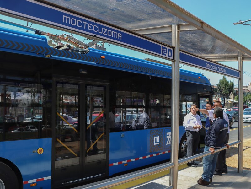 Nuevo sistema de trolebuses en la Ciudad de México