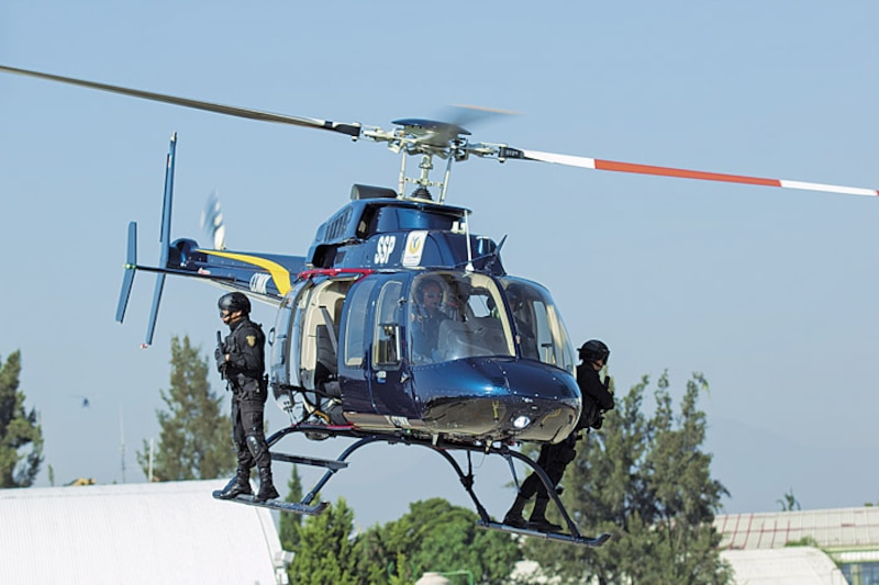 Helicóptero de la Policía Estatal