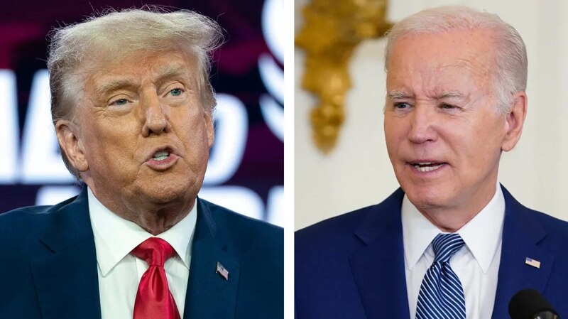 El presidente Donald Trump y el ex vicepresidente Joe Biden se enfrentan en el primer debate presidencial.