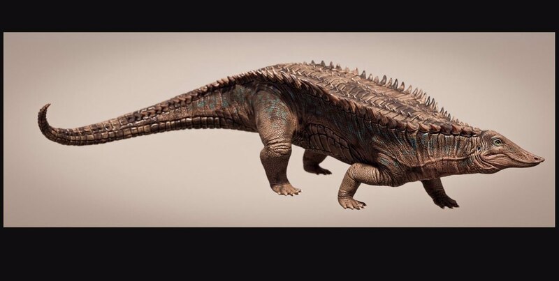 Un reptil prehistórico