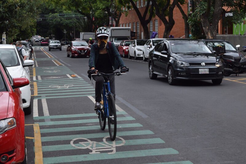 Ciclista en la ciudad
