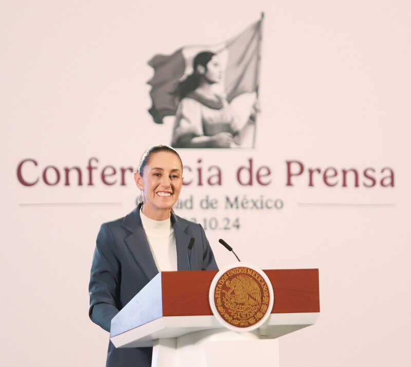 La Jefa de Gobierno, Claudia Sheinbaum, ofrece una conferencia de prensa.