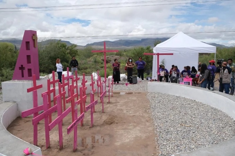 Monumento a las mujeres asesinadas en Ciudad Juárez