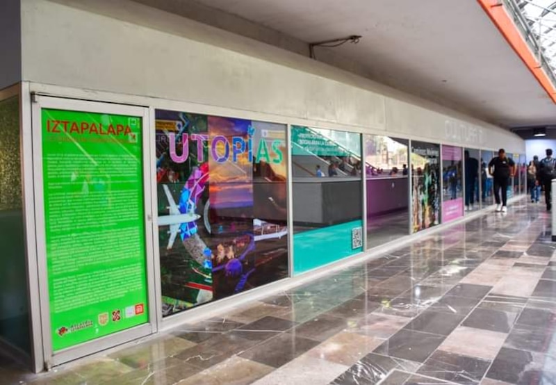 Exposición Utopías en Iztapalapa