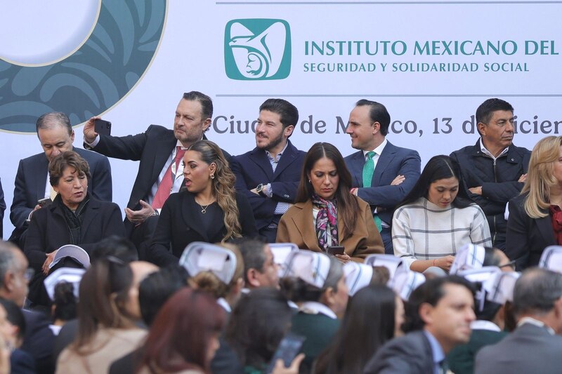 Manolo Jiménez en la 115 Asamblea General del IMSS