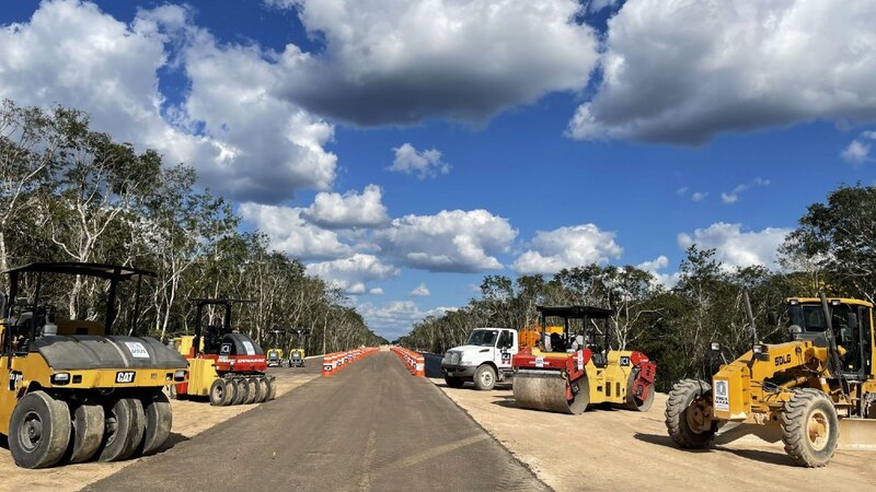 Construcción de una carretera