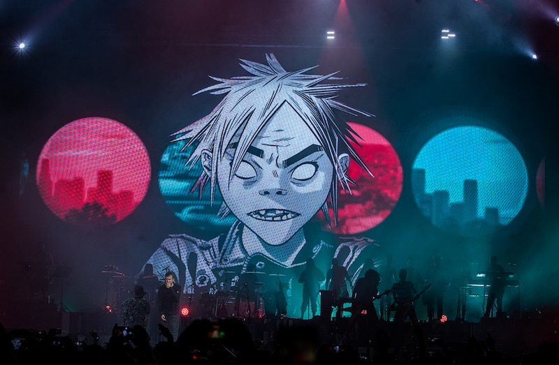Gorillaz en concierto