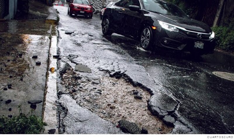 Baches en la Ciudad de México