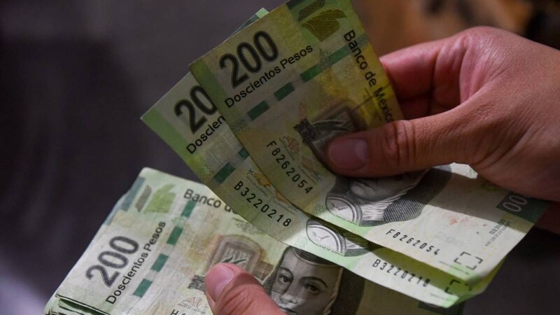 Billetes de 200 pesos mexicanos