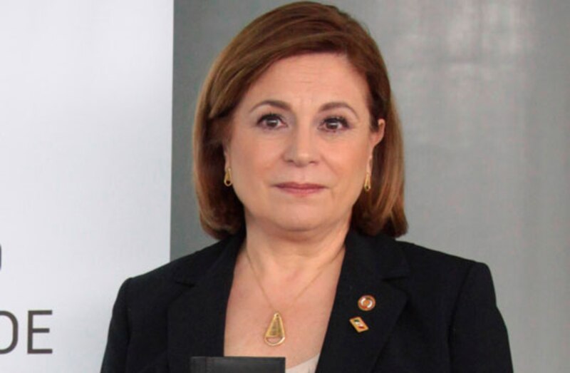 La presidenta de la Comunidad de Madrid, Isabel Díaz Ayuso, durante una rueda de prensa.