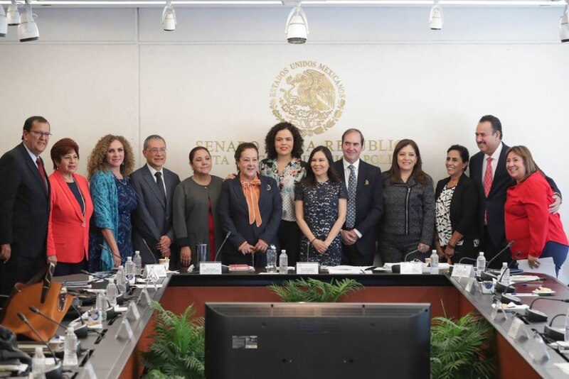Reunión de trabajo de la Comisión de Igualdad de Género del Senado de la República