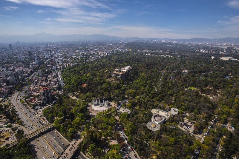 Ciudad de México desde el aire