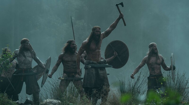 Vikingos en la batalla
