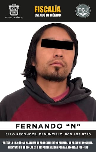 Fiscalía del Edoméx detiene a sujeto vinculado al feminicidio de una ex alumna de la UAEMÉX