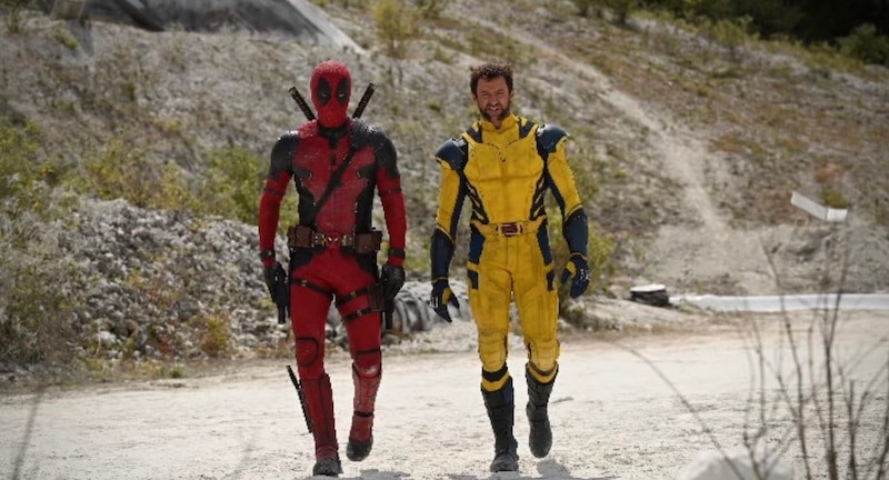 Deadpool y Wolverine caminan juntos