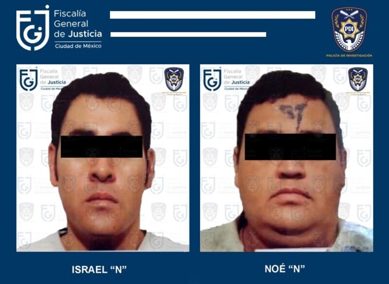 Title: Israel "N" y Noé "N", presuntos feminicidas seriales en la Ciudad de México