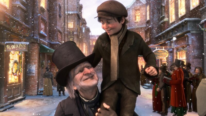 Escena de la película "lLos Fantasmas de Scrooge"