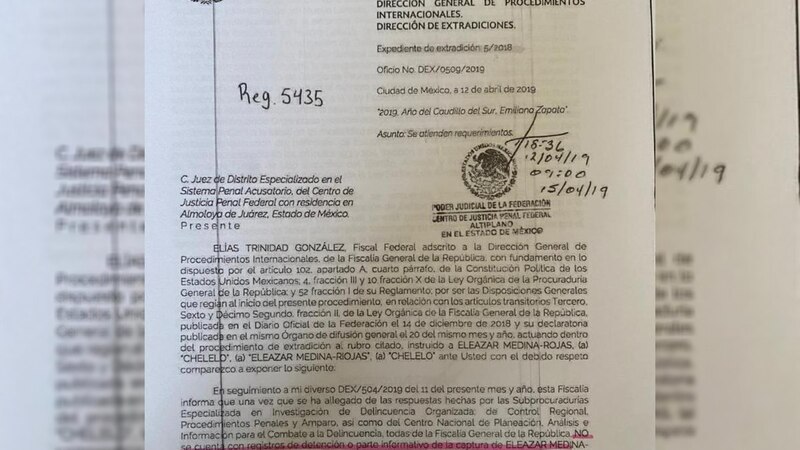 Caso Eleazar Medina-Rojas: FGR informa sobre supuestas capturas