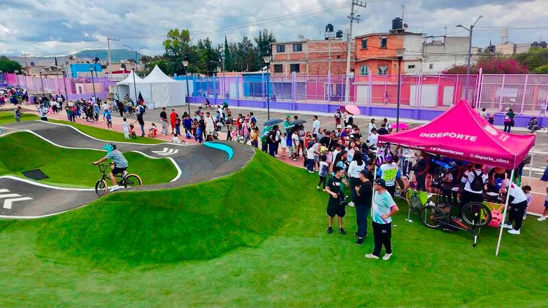 Clara Brugada Molina, inauguró la Utopía Acatitla, en la alcaldía Iztapalapa