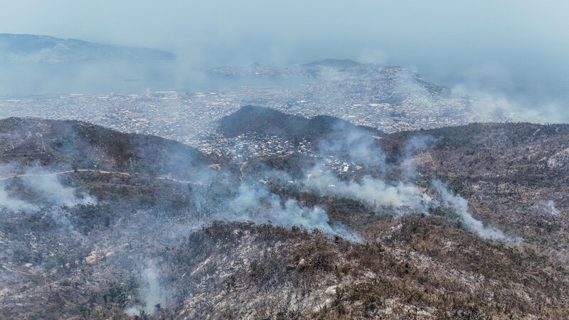 Incendios forestales en Valparaíso