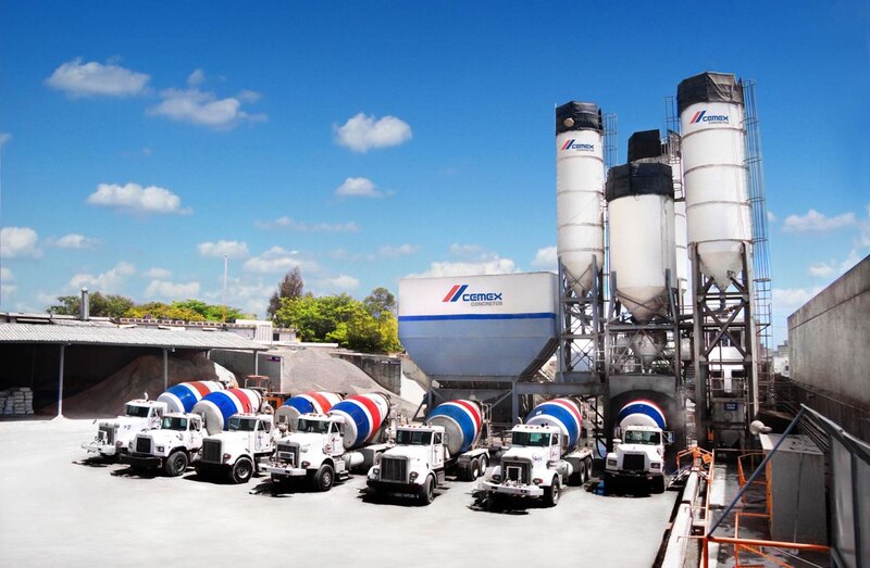 Planta de producción de concreto de Cemex
