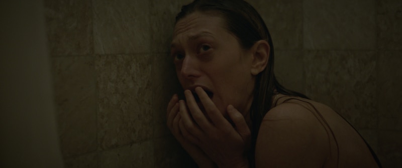Mujer en la ducha