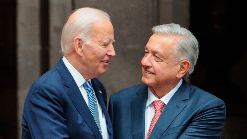 El presidente Biden y el presidente López Obrador se reúnen en la Casa Blanca