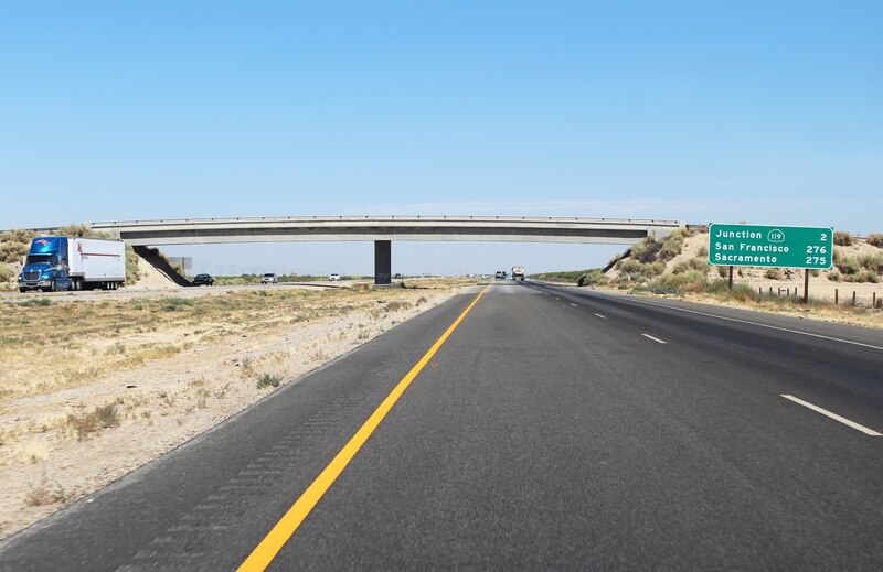 Autopista interestatal en California