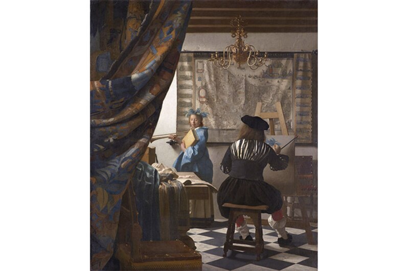 El pintor en su estudio