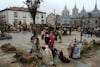 Un pueblo de España se adelanta a la navidad y prepara un gigantesco belén de 100 metros  