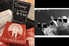 Demócratas publican fotos de Trump rodeado de mujeres en la mansión Epstein